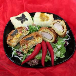 Pouletbrüstli im Teig