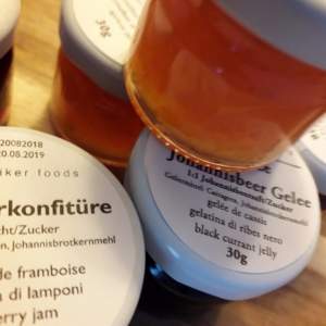 Portionen Konfitüren