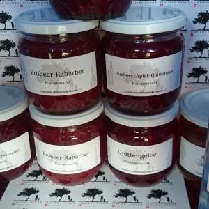Konfitüren und Gelees